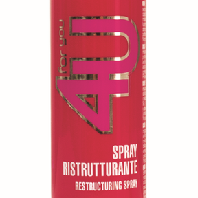 ONE 150 ml FOR YOU RESTRUCTURING SPRAY FROM SHE - Concentrated treatment without rinsing, an inviting fragrance, specifically for damaged hair. Formulated with moisturizing and detailing elements, prevents hair from drying out and makes combing easier.