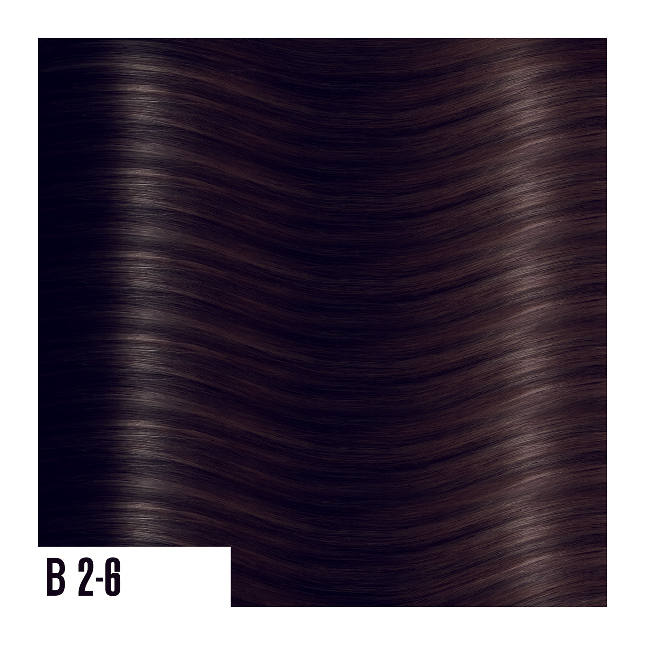 Keratin Extensions Blend of dark brown and light brown - Balayage colors are a perfect combination of natural colored roots that blends into highlighted ends.